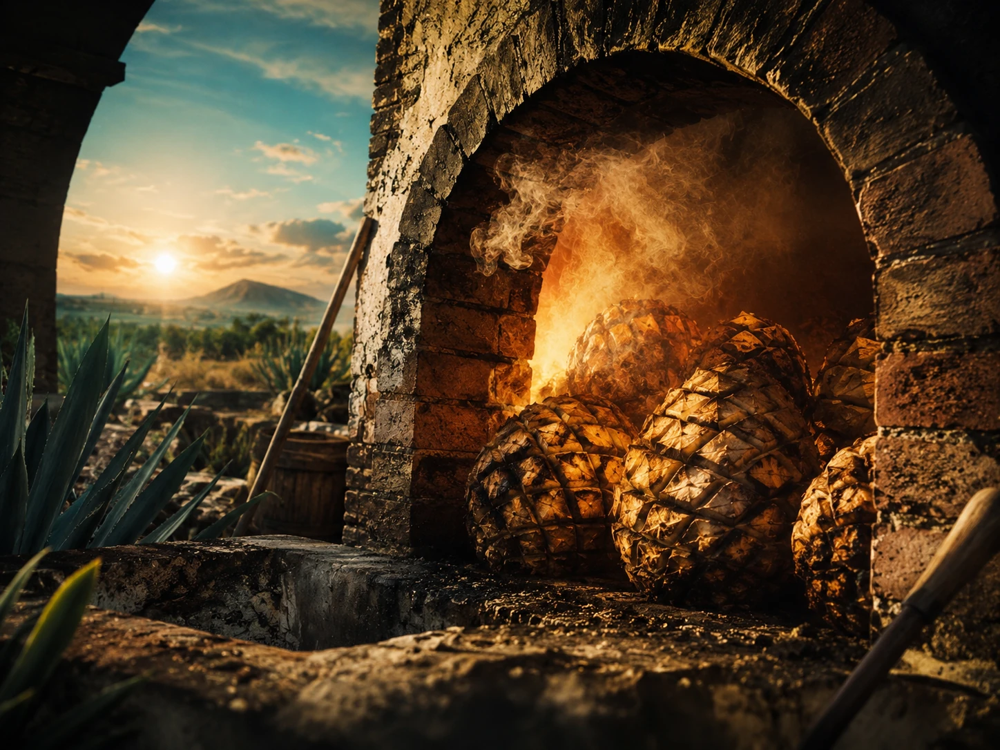 Cooking agave